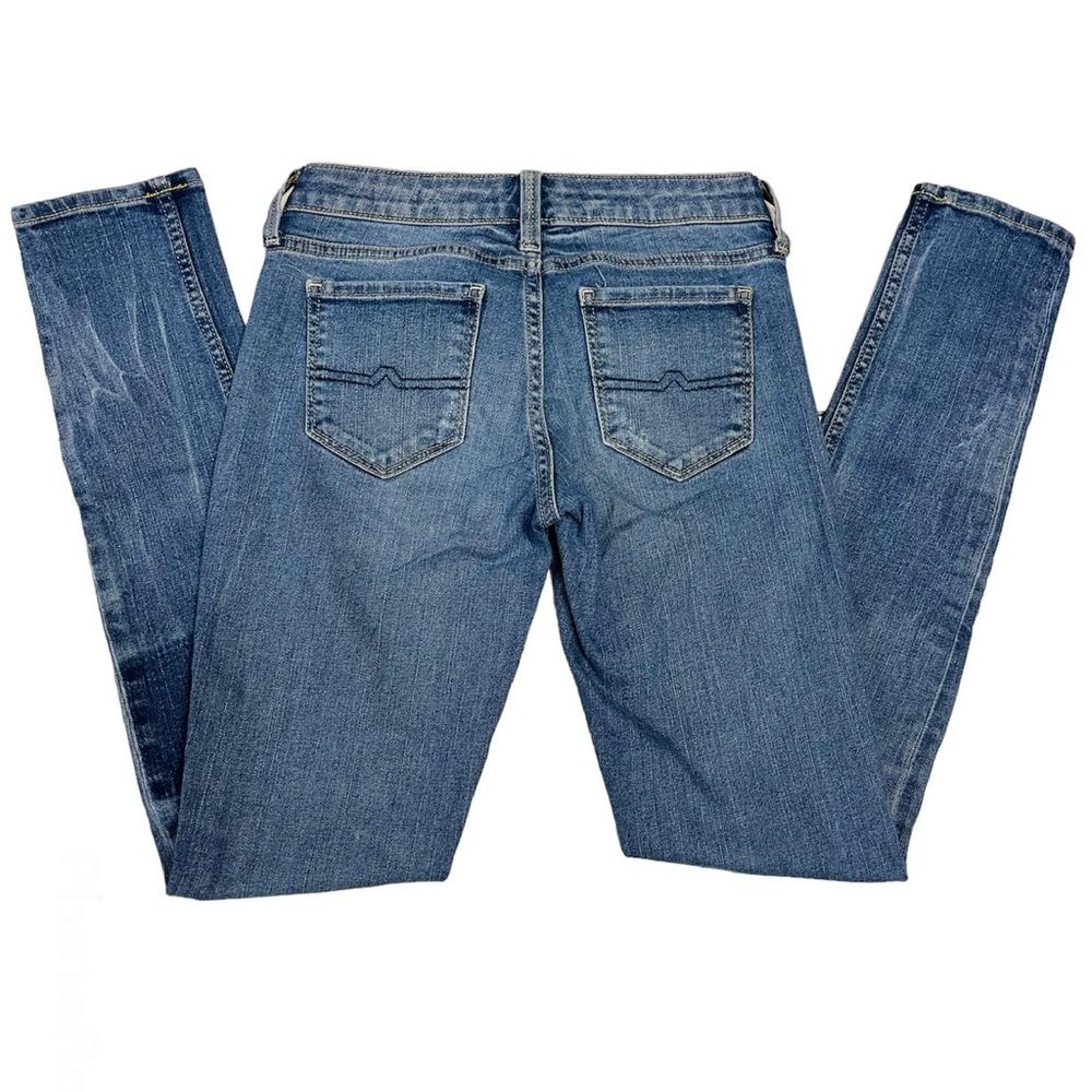 Arizona Ripped Mid Rise Jeans Size 0 - Picture 2 of 3